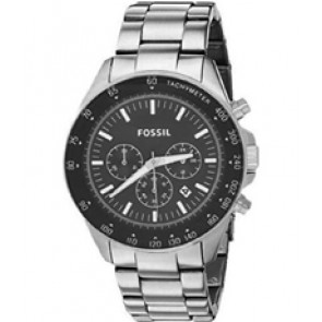 Watch strap Fossil BQ2171 Stainless steel Steel 20mm