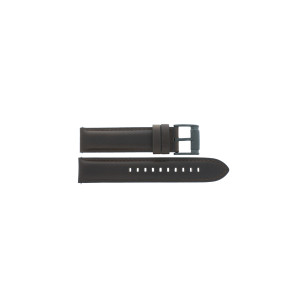 Watch strap Fossil BQ2459 Leather Brown 20mm