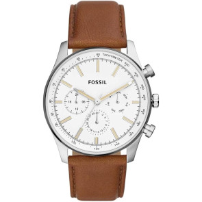 Watch strap Fossil BQ2748 / Sullivan Leather Cognac 24mm