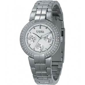 Watch strap Fossil BQ9291 Stainless steel Steel 15mm