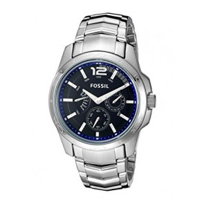 Watch strap Fossil BQ9346 Stainless steel Steel 22mm