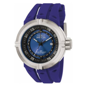 Watch strap Invicta 0833.01 Rubber Blue
