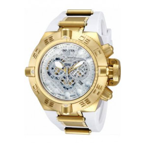 Watch strap Invicta 11798.01 Rubber White