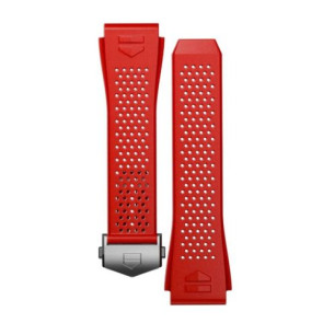 Watch strap Smartwatch Tag Heuer BT6230 Rubber Red