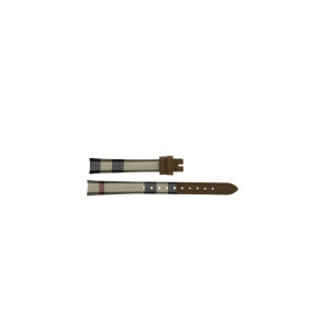 Watch strap Burberry BU10201 Leather Multicolor 12mm