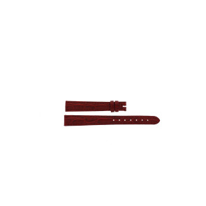 Watch strap Burberry BU4551 Leather Red 13mm