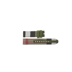 Watch strap Burberry BU7832 Leather Multicolor 20mm