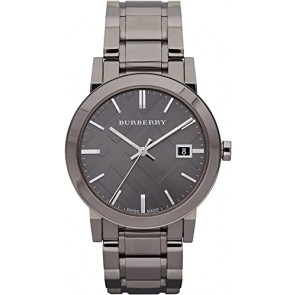 Watch strap Burberry BU9007 Steel Grey