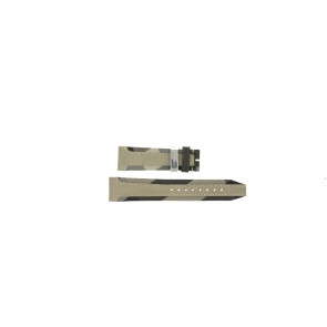 Watch strap Burberry BU9021 Leather Beige 20mm