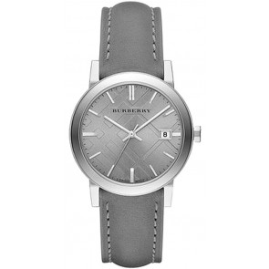 Watch strap Burberry BU9036 Plastic Grey 20mm