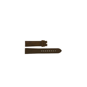 Watch strap Burberry BU9153 Leather Brown 18mm