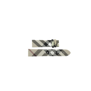 Watch strap Burberry BU9357 Leather Multicolor 22mm