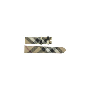 Watch strap Burberry BU9360 Leather Multicolor 22mm