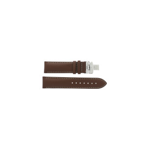 Watch strap Certina C600007155 Leather Brown 21mm