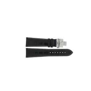 Watch strap Certina C600013742 Leather Black 23mm