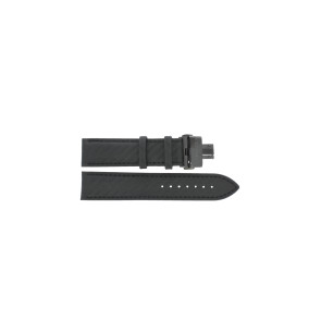 Watch strap Certina C001639 / C600016425 Carbon Black 21mm