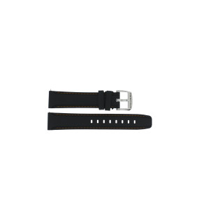 Watch strap Certina C603024416 Nylon/perlon Black 20mm