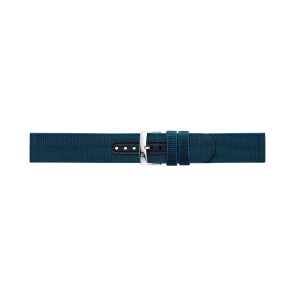 Watch strap Certina C604022915 Nylon/perlon Blue 20mm