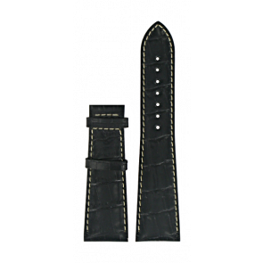 Watch strap Certina C610014032 XL Leather Black 23mm