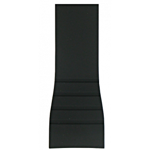 Watch strap Chaika C0154341705000A / C610016058 Rubber Black