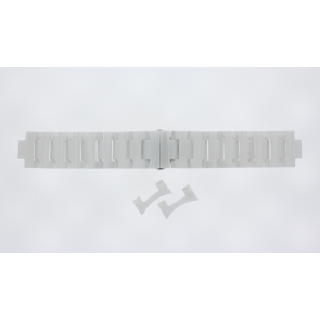 Watch strap Fossil CE5009 Ceramics White 22mm