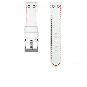 Watch strap TW Steel CEB102 Leather White 22mm