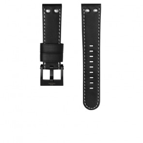Watch strap TW Steel CE1009 / CEB107 Leather Black 22mm