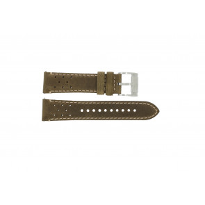 Watch strap Fossil CH2951 Leather Brown 22mm