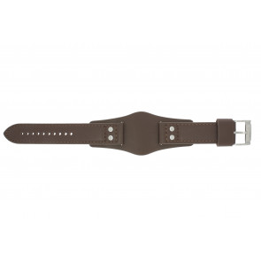 Watch strap Fossil CH2565 Leather Brown 22mm