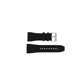 Watch strap Fossil CH2576 / CH2577 Rubber Black 30mm