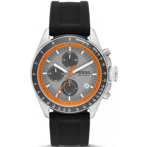Watch strap Fossil CH2900 Silicone Black 22mm