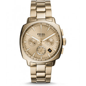 Watch strap Fossil CH2989 Stainless steel Gold Toned 22mm