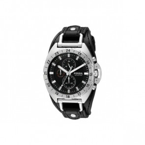 Watch strap Fossil CH3003 Leather Black