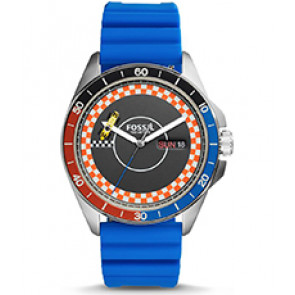 Watch strap Fossil CH3053 Silicone Blue 22mm