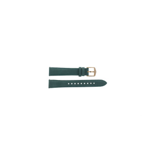 Watch strap Fossil CH3089 Leather Green 16mm