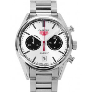 Watch strap Tag Heuer CV211E / BA0739 Steel 19.97mm