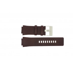 Watch strap Diesel DZ1111 Leather Brown 20mm