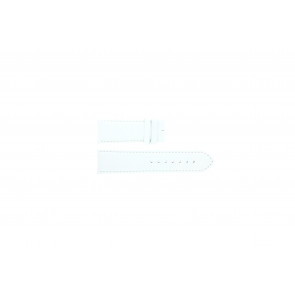 Watch strap Dolce & Gabbana DW0091 Leather White 24mm