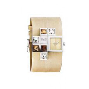 Watch strap Seiko DW0175 Leather Beige