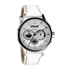 Watch strap Dolce & Gabbana DW0212 (F357000728) Leather White