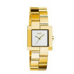 Watch strap Dolce & Gabbana DW0398 Steel Gold Toned