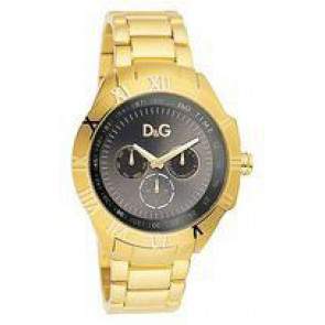 Watch strap Dolce & Gabbana DW0653 Steel Gold Toned 22mm