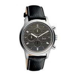 Watch strap Dolce & Gabbana DW0751 Leather Black 21mm