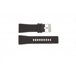 Watch strap DZ1114 Leather Brown 29mm