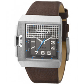 Watch strap Diesel DZ1309 Leather Brown 30mm