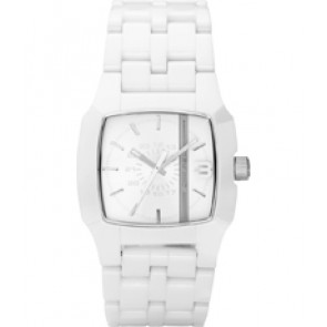 Watch strap Diesel DZ1421 Ceramics White 27mm