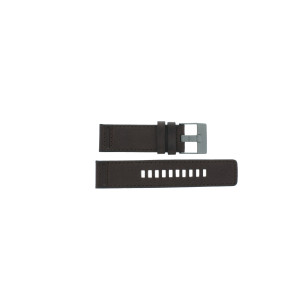 Watch strap Diesel DZ1612 Leather Brown 24mm