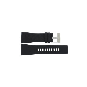 Diesel watch strap DZ1674 Leather Black 30mm 
