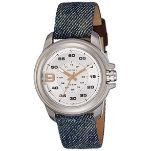 Watch strap Diesel DZ1743 Leather/Textiles Jeans 20mm