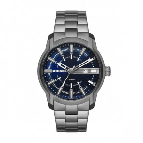 Watch strap Diesel DZ1768 Steel Grey 22mm